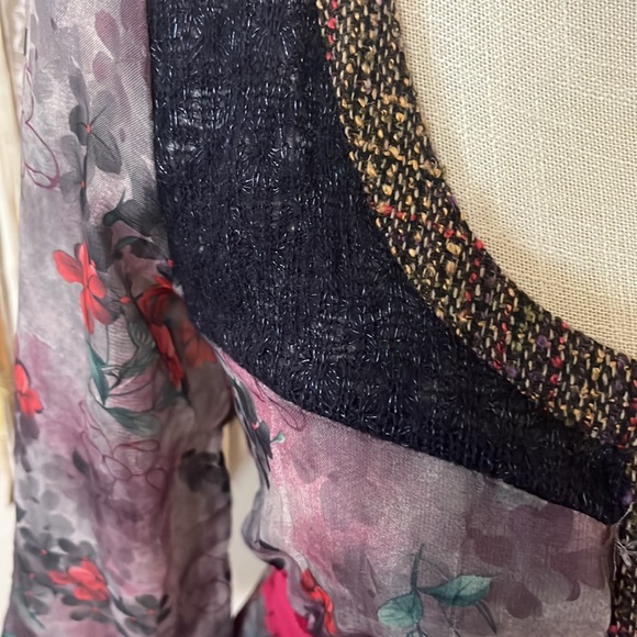 LuLumari Anthropologie Mini Peasant Style  Dress/ Size Small - Picture 5 of 11